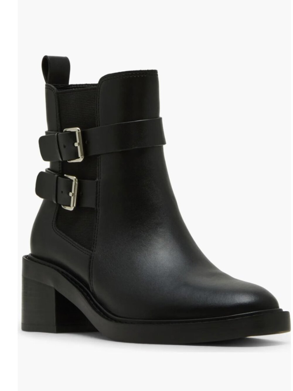 NEW $180 Blondo Lanessa Waterproof Bootie 7.5 M, BLACK LEATHER